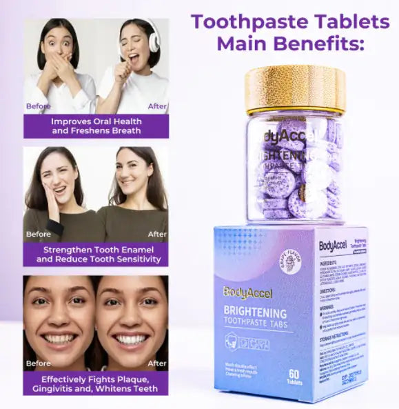 Teeth Whitening Toothpaste Tablets