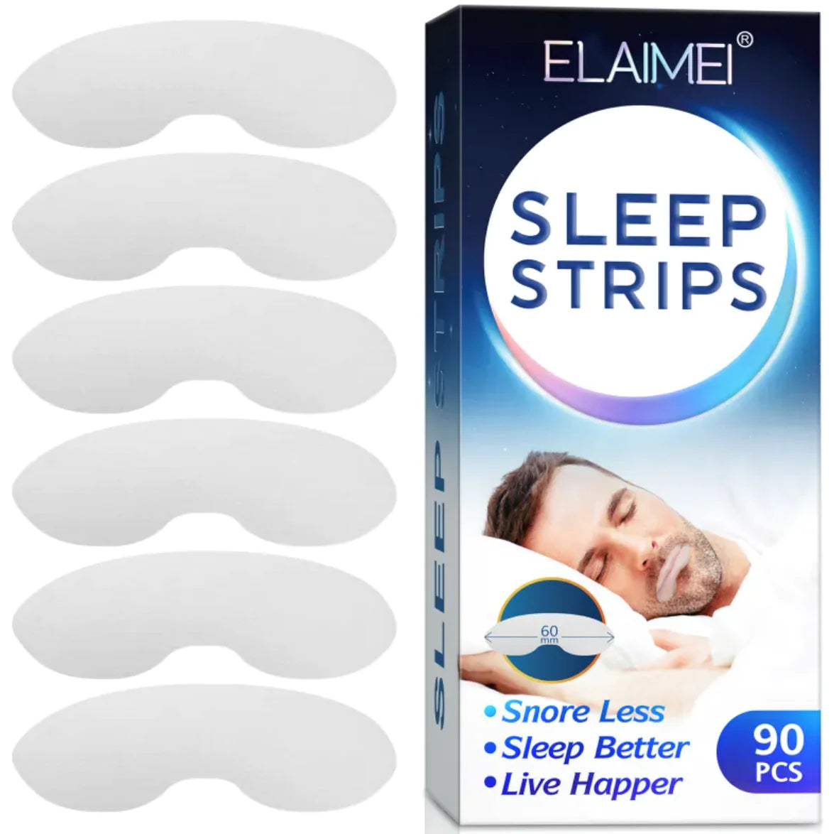 Anti-Snoring Mouth Tape – Promote Better Sleep